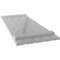 Ekena Millwork Americraft 5-Board (2 Batten) Wood Spaced Board-n-Batten Shutters w/ Z-Bar, ARW102SB519X77PRH ARW102SB519X77PRH - alternate 6